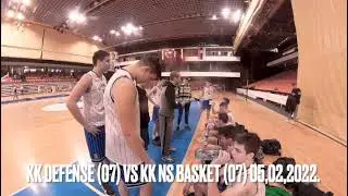 KK Defense vs KK NS Basket