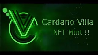 Cardano Villa NFT Mint!!