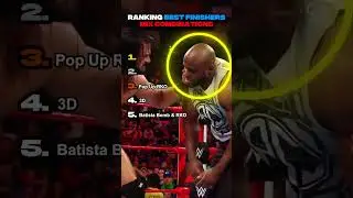 Ranking BEST Finisher Combinations Pt2