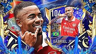 THIS ST IS GOOD!!! 104 GABRIEL JESUS REVIEW: TEAM OF THE YEAR | FIFA MOBILE 22