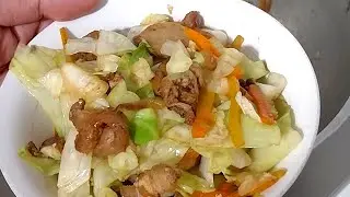 SQUID BALL, KIKIAM SA GINISANG REPOLYO, SWABE SA SARAP! HIGHLY RECOMMENDED!!!