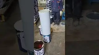 Polyurethane Liquid Membrane in Production