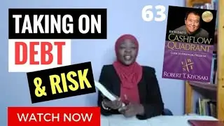 DEBT AND RISK | RICH DADS CASHFLOW QUADRANT BOOK TIPS (2021) Video #63