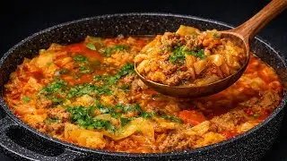 ❗️Kohl mit Rinderhackfleisch - so lecker, dass ich es fast jeden Tag koche❗️ Nährendes Rezept❗️