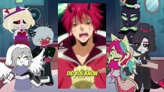 Hazbin Hotel Angels react to Benimaru | rimuru tempest | slime | Lucifer | Gacha life 2