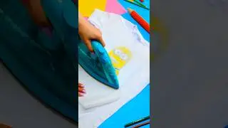 💛 DIY SHIRT PATCH &ndash; TEARS GONE, MINIONS ON! 🎨 #shorts #funny