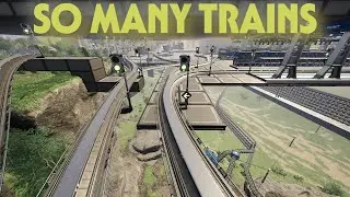 🔴LIVE: FINISHING THE BIGGEST TRAIN STATION FOR THE BIGGEST BASE IN SATISFACTORY