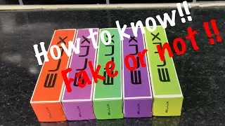 Elux legend disposable vape!! How to know it&rsquo;s fake or not??Easy to find!! @Cloudwingsuk