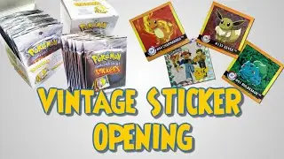 Pokemon 1999 Artbox Sticker opening!