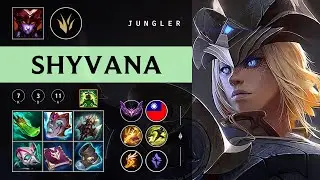 Shyvana Jungle vs Lee Sin - TW Master Patch 26.02
