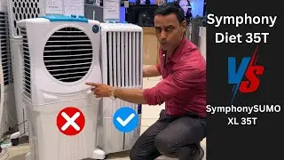 Symphony Diet 35T  Air Cooler Vs Symphony Sumo XL 35  Air Cooler