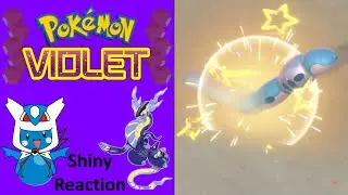 Pokemon Violet:  Shiny Orthworm Reaction