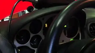 Leonardo Diagnostic tool on a  Ferrari 360 F1 transmission using the self learn proceedure