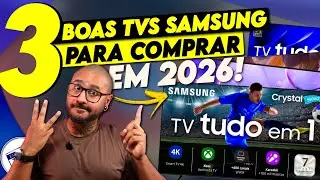 3 &Oacute;TIMAS Tvs Samsung para COMPRAR em 2026