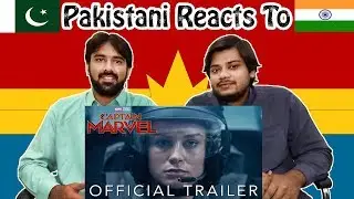 Pakistani Reacts to | Marvel Studios' Captain Marvel - Official Teaser | Table Top Reactions