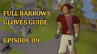 BARROWS GLOVES Full Route (Iron/Hardcore) Ep. 9 - Crafting, Shooting Star AFK Mining, Morytania