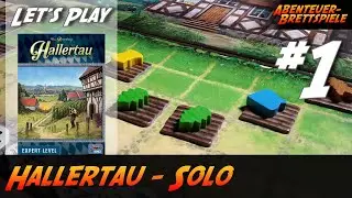 Hallertau - Solo Let's Play Teil 1 (Lookout Spiele)