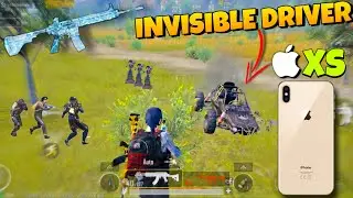 INVISIBLE DRIVER 😱 || PUBG MOBILE 2022 GAMEPLAY 🔥 || HIGHLIGHTS ✨ || IPHONE XS