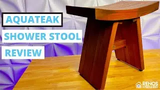 Teak Shower Stool (Unboxing and Review)