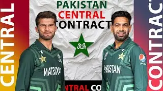 PAKISTAN TEAM CENTRAL CONTRACT