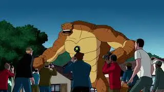 Ben 10 Ultimate Alien - Humungousaur Scared Fans