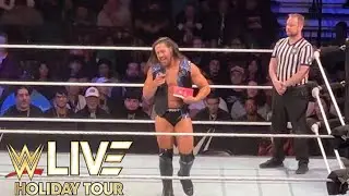 Cameron Grimes Issues a MILLION DOLLAR OPEN CHALLENGE - WWE Live Holiday Tour 12/29/23