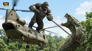King kong Vs Giant Cobra - Amazon Jungle ( Monste Battle 2026 )