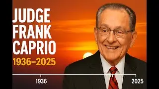 Remembering Judge Frank Caprio (1936&ndash;2025) | A Legacy of Kindness & Justice