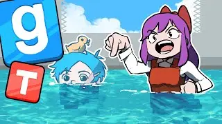GET IN THE POOL! | GMOD TTT WITH FRIENDS!