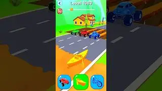 Shape-shifting Funny Race Gameplay new hyper casual games #shapeshifting #gameplay #shorts