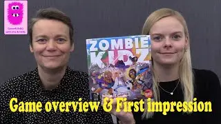 Zombie Kidz Evolution, Rules overview & first impression (Children's game/Family game)