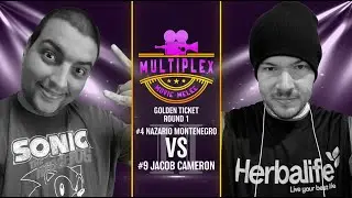 Movie Melee Golden Ticket 2025: #4 Nazario Montenegro vs #9 Jacob Cameron