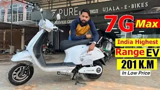 New Pure EV Epluto 7G Max 2024 India Highest Range Electric Scooter In Low Price Full Review