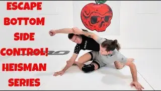 How to Escape Bottom Side Control Heisman Series
