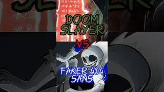 doom slayer vs faker 404 sans #edit #doom #undertale #1v1