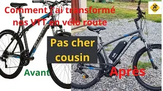 Comment j'ai transform&eacute; nos v&eacute;los d&eacute;cathlon pour 