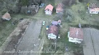 Abdulići / Žanjevo, općina Bratunac, januar 2026. 