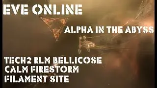 Eve Online Alpha in the Abyss Tech 2 Rapid Light Missile Bellicose on Calm Firestorm Filament