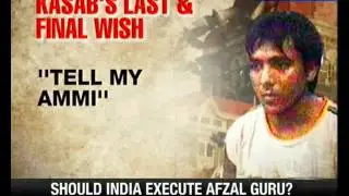 Kasab's last wish: Tell my mother - NewsX