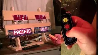 How To Adjust Minutes Using Button Strip BRG Precision Time Zone Clock