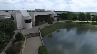 Plano East Senior High School from the air