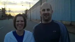 Two friends of Running With the Locals, Penny and Kevin