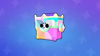 Opening free ultra trophy box in Brawl Stars