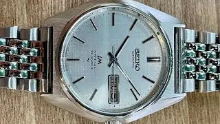 Vintage August 1975 Seiko LordMatic LM Special 5216-8020 GS Form - Full Serviced on Beads of Rice