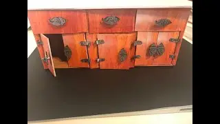 Kitchen Base Cabinet with Drawers and Doors for the Beachside Bungalow by Real Good Toys