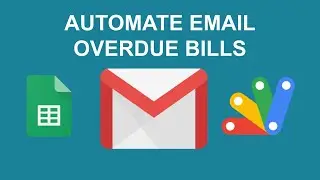 Automate emails w/ Google Sheets when line item is overdue (payment/project tracker)