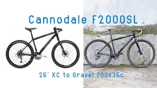 Bike Build and convert 26