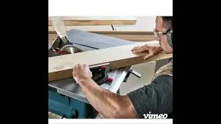 BANSOON GTS 254 Professional Table Saw. 1800W power. Comes with robus stand. Precision cutting.