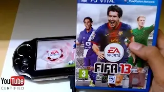 PSVita Fifa 13 Unboxing and Quick Play