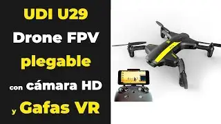 UDI WING - Drone Rc Plegable HD y Gafas VR [ RCTecnic - Drone RC ]